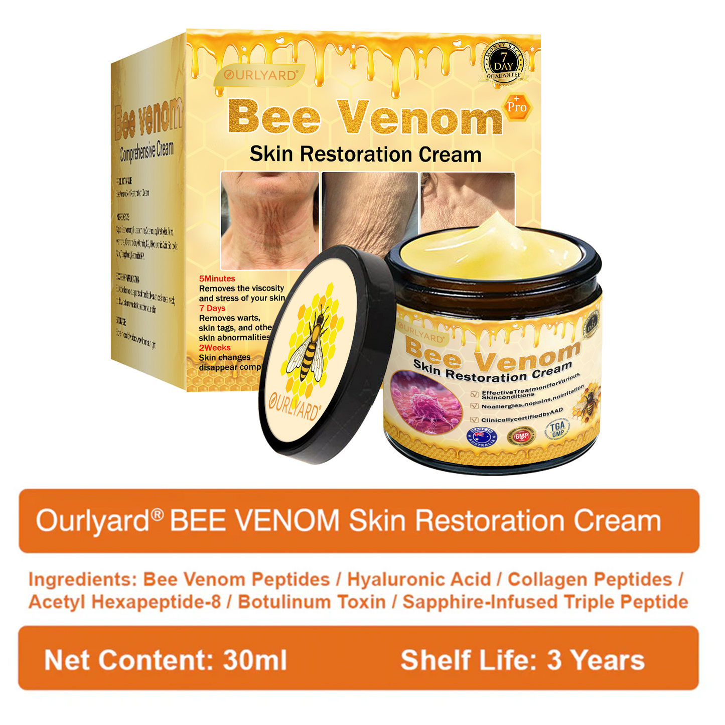 💥TGA-geprüft: Ourlyard® Bee Venom Pro Comprehensive Cream – 🔥Begrenzte Zeit 80 % RABATT🔥