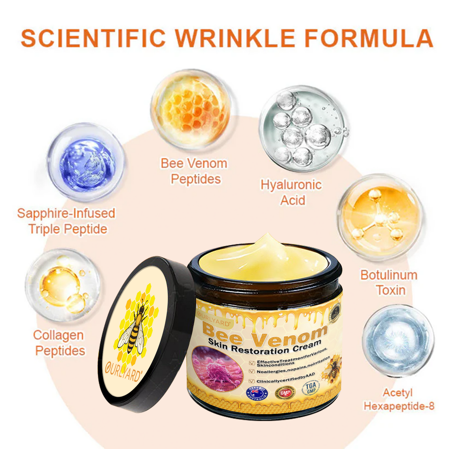 💥TGA-geprüft: Ourlyard® Bee Venom Pro Comprehensive Cream – 🔥Begrenzte Zeit 80 % RABATT🔥